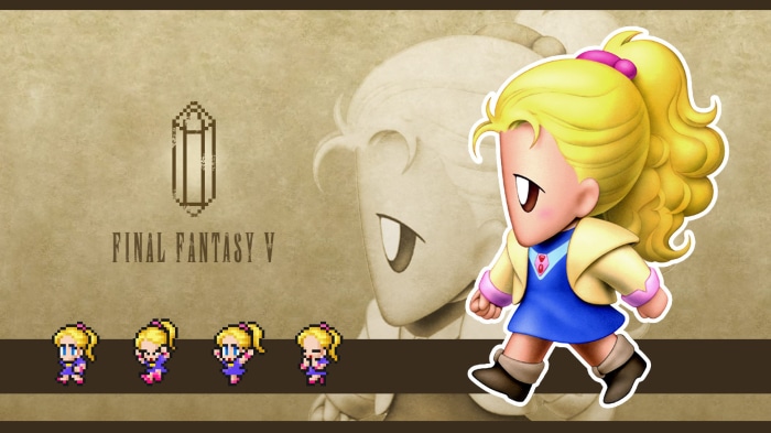 Krile Mayer Baldesion from Final Fantasy V
