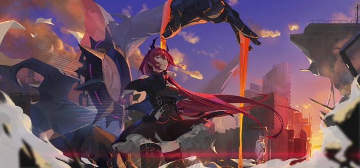 Surtr from Arknights 4K