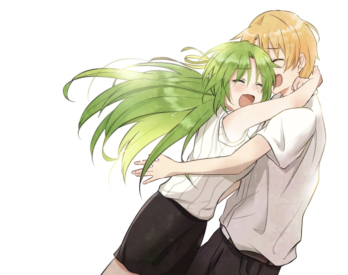 Sonozaki Shion and Hōjō Satoshi from When They Cry