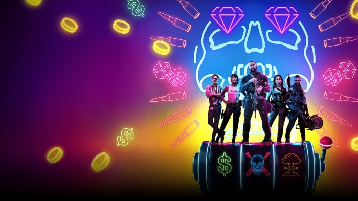 Army of the Dead characters on a slot machine
