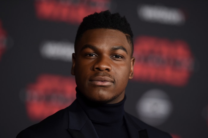 John Boyega at Star Wars Premiere