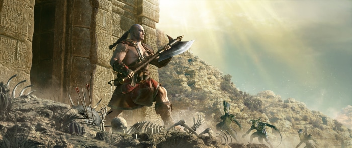 Barbarian from Diablo II: Resurrected 4K