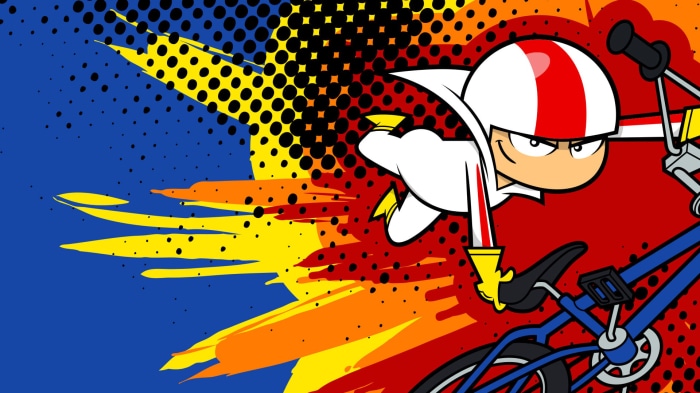 Kick Buttowski on a Bicycle