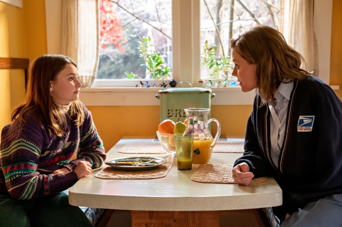 Two women at a kitchen table