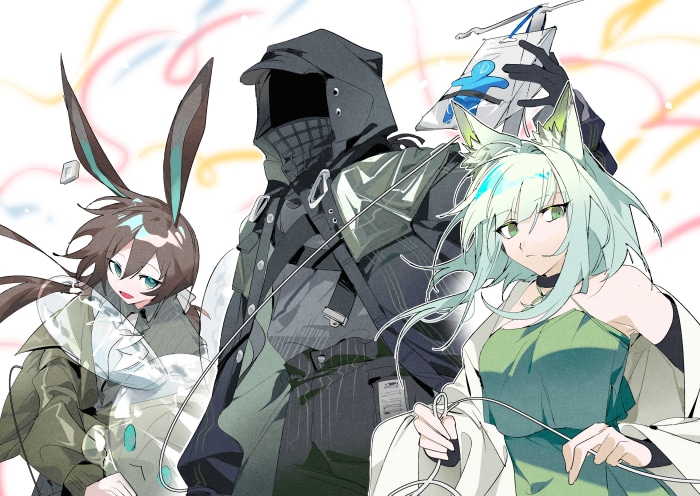Kaltsit, Amiya, and Doctor from Arknights