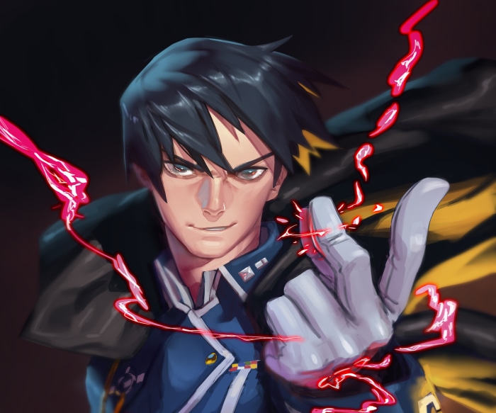 Roy Mustang from Fullmetal Alchemist
