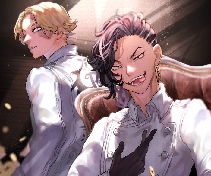 Hajime Kokonoi and Seishu Inui from Tokyo Revengers