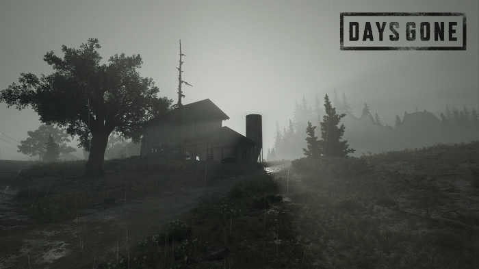 Days Gone game title screen