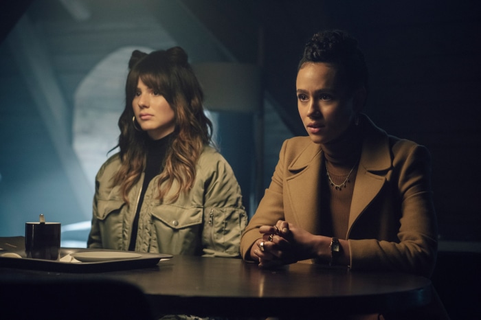 Nathalie Emmanuel and Ruby O. Fee in Army of Thieves