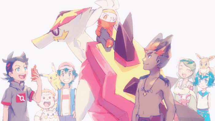Pokémon characters with Pokémon