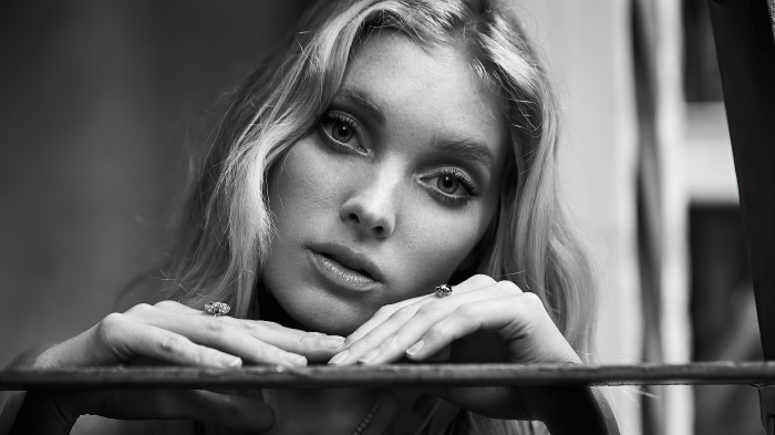 Elsa Hosk in Black and White