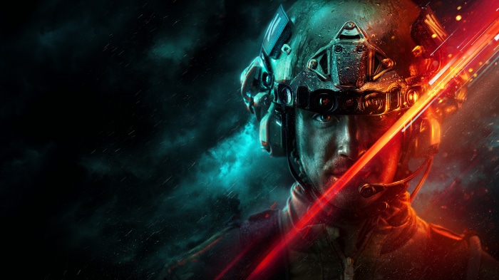Soldier in helmet from Battlefield 2042 4K