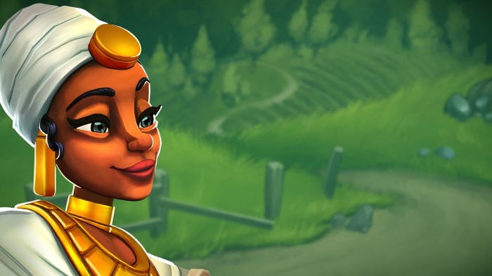 Lana from Rollers of the Realm: Reunion