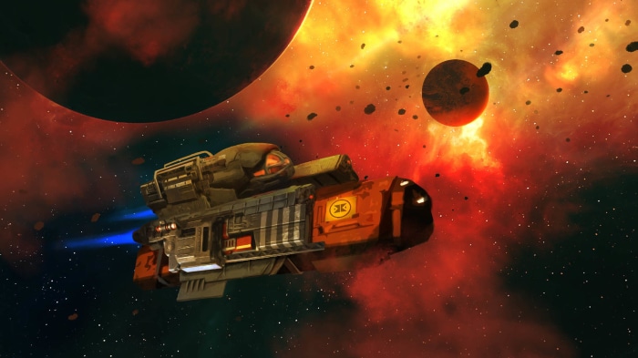 Spaceship in Out There: Oceans Of Time