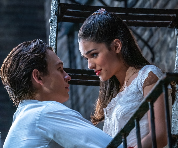 Ansel Elgort and Rachel Zegler from West Side Story (2021) 4K