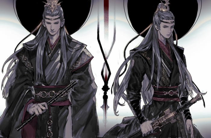 Lan Wangji and Lan Xichen from Mo Dao Zu Shi