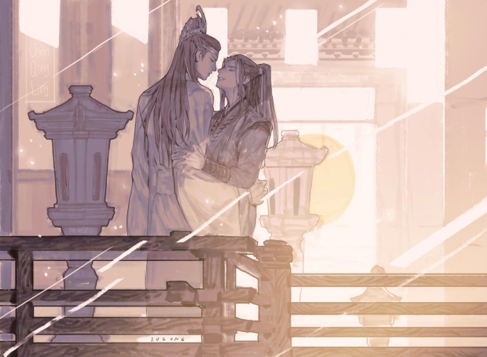Wei Wuxian and Lan Wangji from Mo Dao Zu Shi