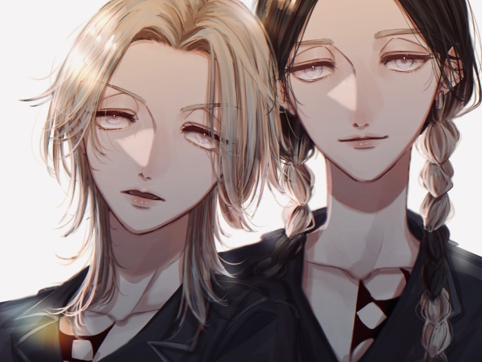 Ran and Rindo Haitani from Tokyo Revengers