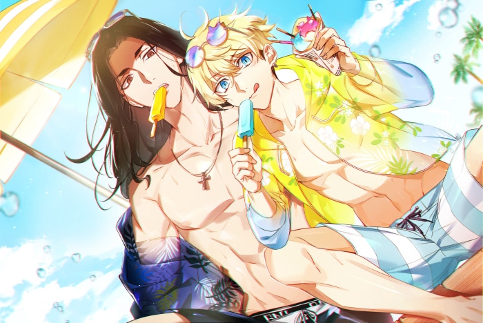 Keisuke Baji and Chifuyu Matsuno from Tokyo Revengers