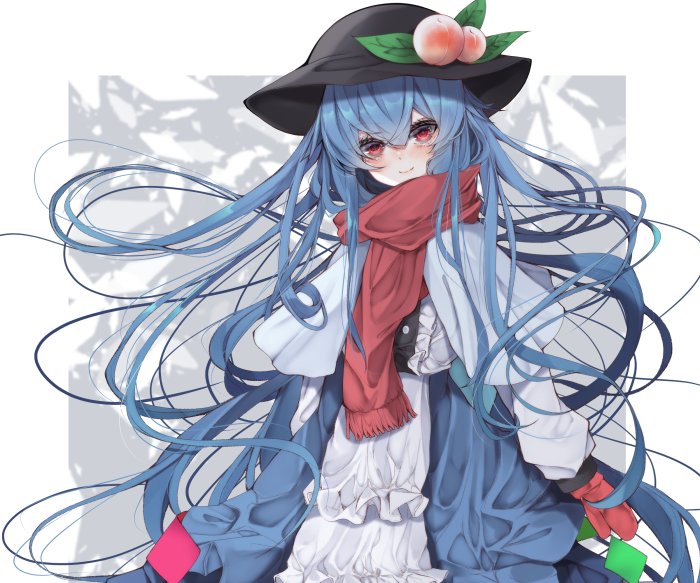 Tenshi Hinanawi from Touhou