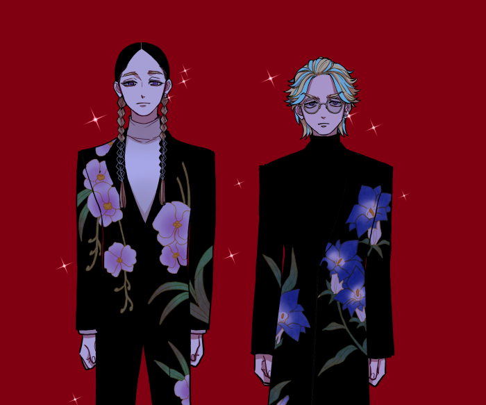 Rindo and Ran Haitani from Tokyo Revengers