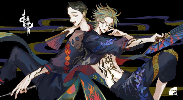 Ran and Rindo Haitani from Tokyo Revengers