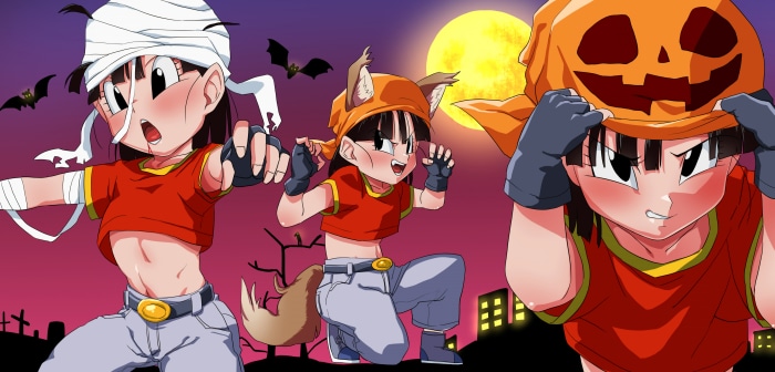 Pan from Dragon Ball GT in Halloween costumes