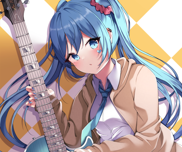 Hatsune Miku with Guitar