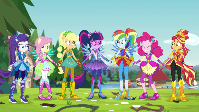 My Little Pony: Equestria Girls - Legend Of Everfree characters