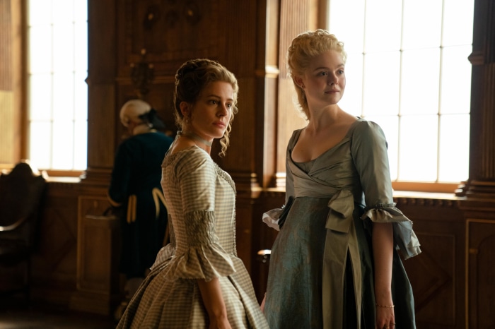 Catherine the Great and Marchesa Emilia from The Great