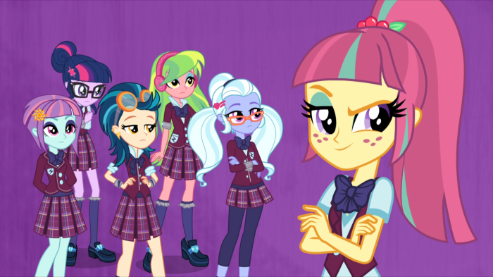 My Little Pony: Equestria Girls - Friendship Games characters