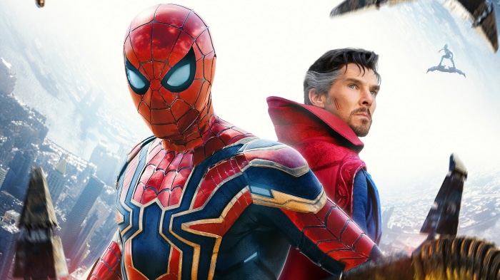 Spider-Man and Doctor Strange from Spider-Man: No Way Home 4K