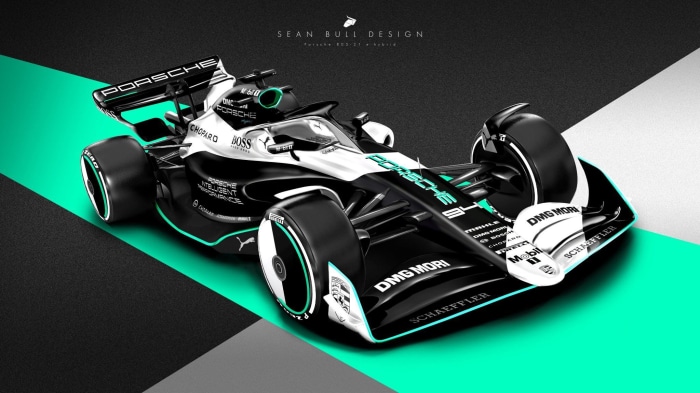 Porsche RSG-21 Hybrid Formula 1 Concept Car