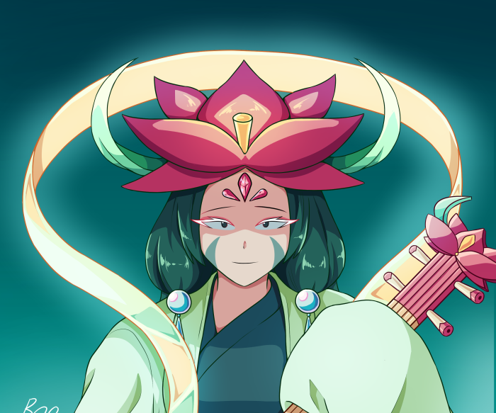 Lotus Dragon Cookie from Cookie Run: OvenBreak