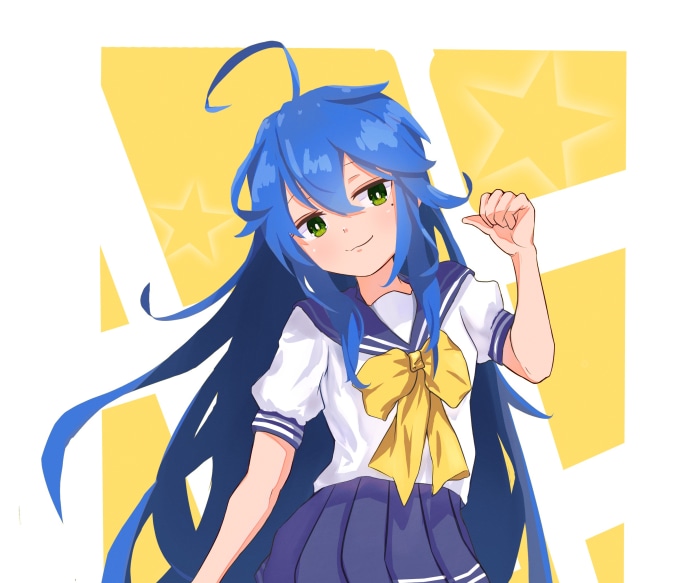 Konata Izumi from Lucky Star