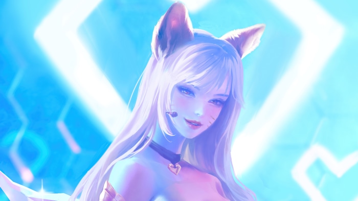 Ahri from League of Legends 4K