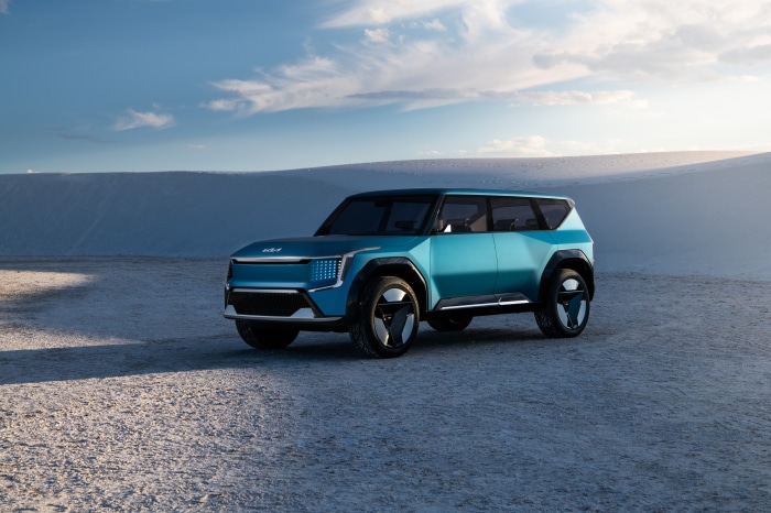 Kia EV9 Concept SUV 4K