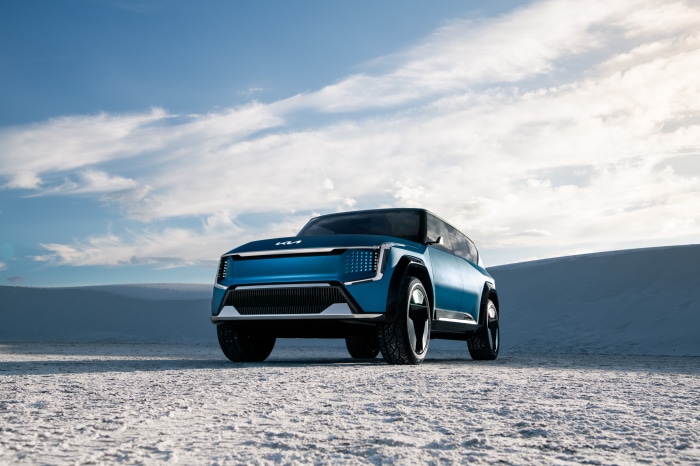 Kia EV9 Concept SUV 4K