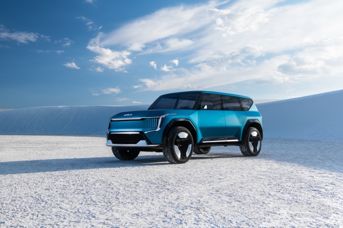 Kia EV9 Concept SUV 4K