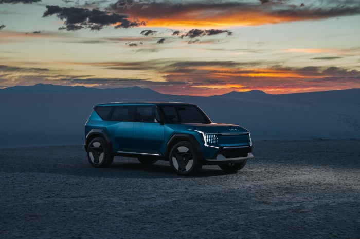 Kia EV9 Concept SUV 4K