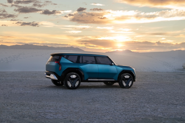 Kia EV9 Concept SUV 4K