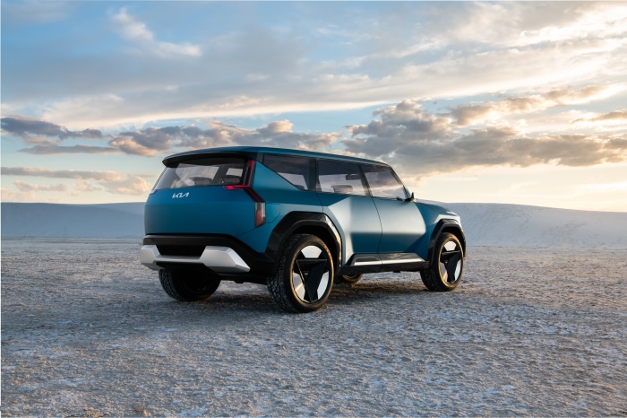 Kia EV9 Concept SUV 4K
