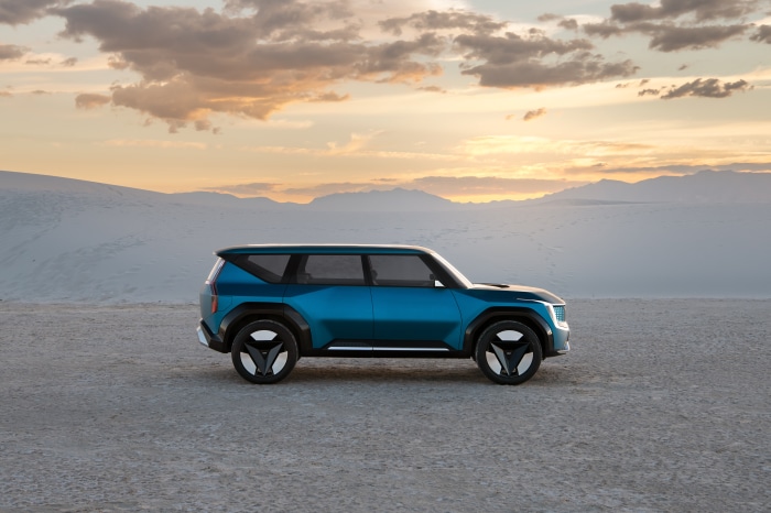 Kia EV9 Concept SUV 4K