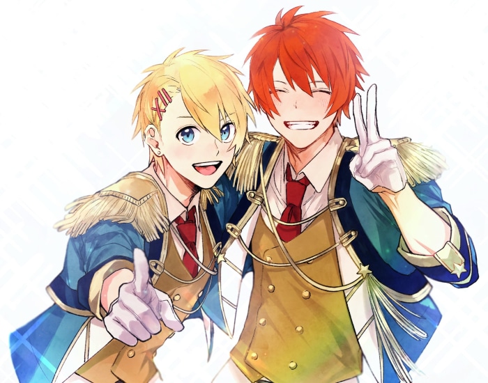 Ittoki Otoya and Kurusu Syo from Uta No Prince-sama