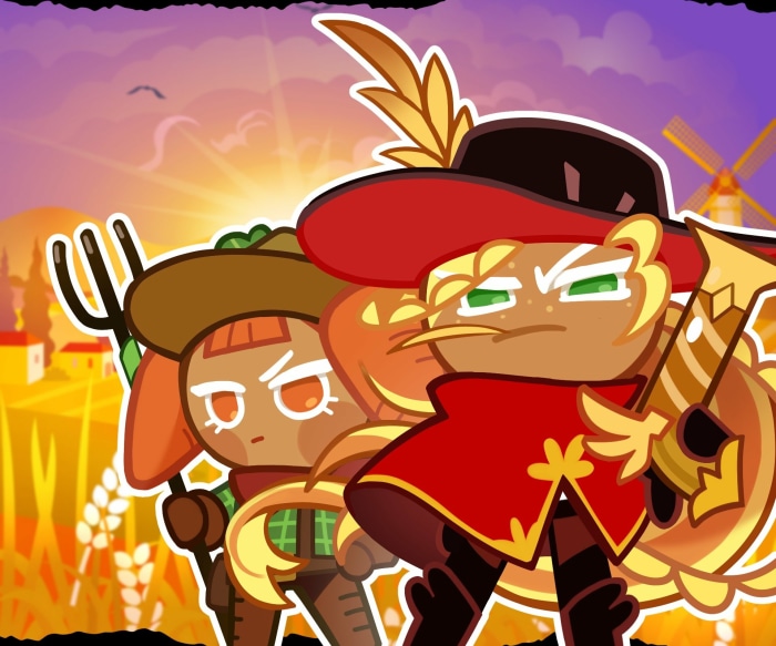 Rye Cookie and Carrot Cookie from Cookie Run: OvenBreak