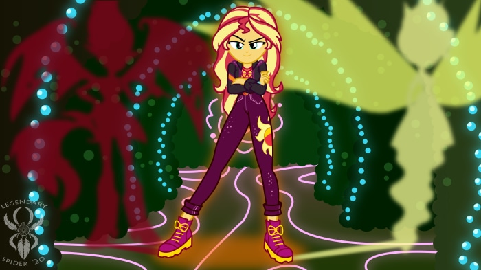 Sunset Shimmer from My Little Pony: Equestria Girls 4K