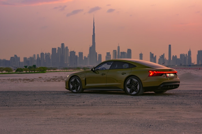 Audi RS E-Tron GT in Dubai