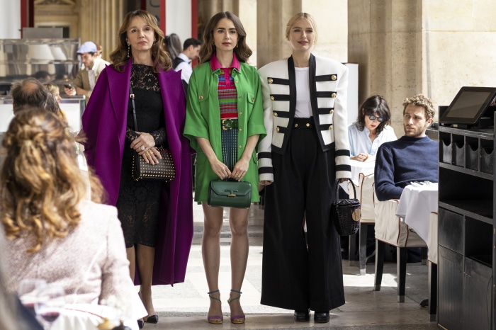 Emily in Paris: Sylvie, Emily, and Camille