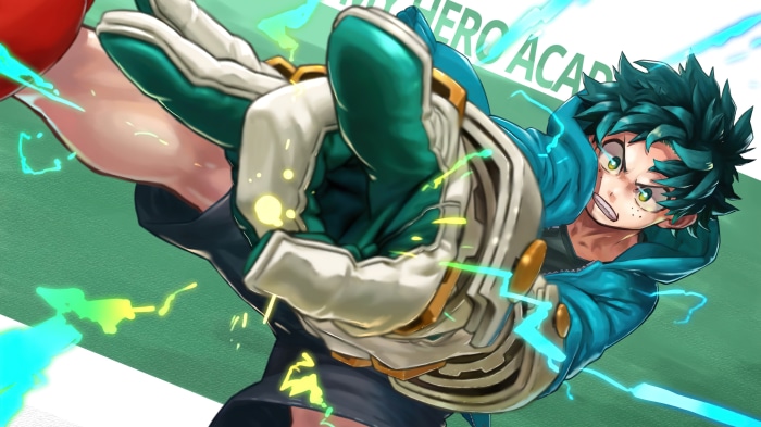 Izuku Midoriya from My Hero Academia 4K