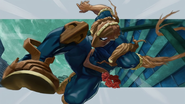 Kamui Woods from My Hero Academia 4K